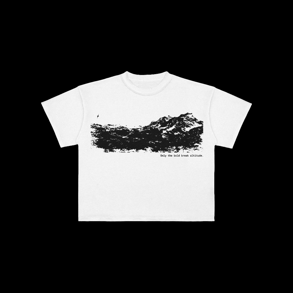 Mountain White T-shirt